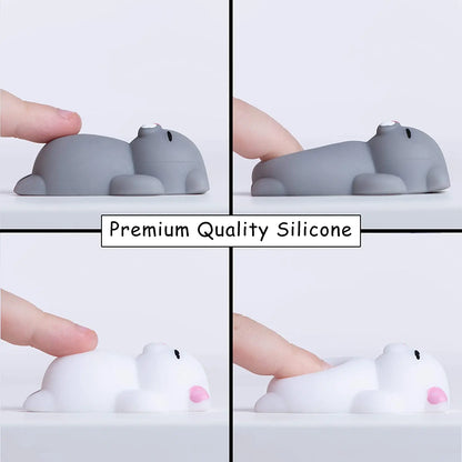 Mochi Squishy Cat Paw 5Pcs Kawaii Fidget Toy Stress Relief Squeeze Toy for Kids Adults Birthday Party Gift Goodie Bag Stuffer